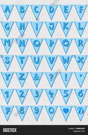 Banner flag letters and numbers in a through z that you print from our free pdf templates. Blue Stripd Letters Vector Photo Free Trial Bigstock