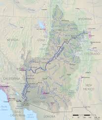 In the beginning, utah became inextricably tied to the pipeline fight when las vegas officials filed for water rights applications across nevada from its eastern border to its western border in 1989. Course Of The Colorado River Wikipedia