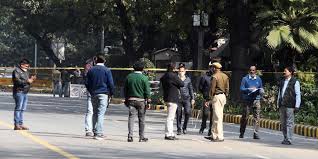 A small bomb went off near the israeli embassy in new delhi, causing no injuries, in an incident that an israeli official said was being treated as terrorism. Blast Near Israel Embassy Delhi Police S Special Cell Questioning People The New Indian Express