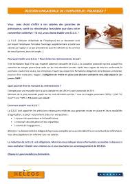 Demandeur d'emploi ou employeur, on se pose régulièrement des questions pour s'orienter, postuler ou encore recruter. Calameo Decision Unilaterale De L Employeur