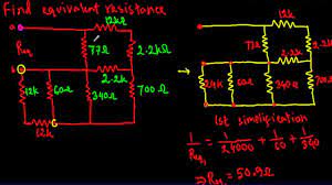 Now the resistors r6 and r7 are in series combination. Equivalent Resistance Of Complex Series Parallel Circuit 3 Hard Youtube