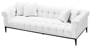 Reward certificates are valid for 90 days from issue date. Casa Padrino Luxury Sofa White Black 240 X 98 X H 69 Cm Living Room Sofa With 4 Pillows Living Room Furniture Luxury Furniture