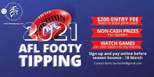They'll be posting their afl tips each week for the entire 2021 afl season. Oz Association Of Hk 2021 Footy Tipping Comp March 18 To September 24 Online Event Allevents In