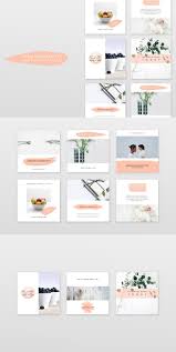 Pink Minimalist Instagram Pack Instagram Template Design Instagram Layout Instagram Design