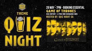 Many got actors have stolen our hearts, which makes us wonder if these actors are stealing any hearts outside of westeros. Book Tickets For Game Of Thrones Trivia Night