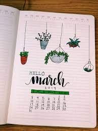 Great Screen 2020 March Calendar Popular Computer Photo Calendars Provide People With An O March Bullet Journal Bullet Journal Ideas Pages April Bullet Journal