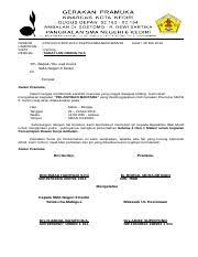 Surat ini dibuat dengan tujuan agar orang tua wali mengetahui kegiatan yang dilaksanakan di luar sekolah sehingga dapat. Surat Ijin Ortu Pelantikan Bantara Docx Nomor Lampiran Sifat Perihal 07 R 02 13 30 2 153 2 154 Prasmanakdr 05 16 Penting Surat Ijin Orang Tua Kediri Course Hero