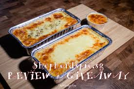 One such company, shepherd pie singapore, who marketed their food packages as delivery in 60 minutes, took in too many orders and were unable to deliver food as promised. Shepherd S Pie Singapore Delivery Review Giveaway The Wacky Duo Singapore Family Lifestyle Travel Website