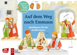 Pfingstflammen mit den fingern stempeln. Auf Dem Weg Nach Emmaus Ausgestanzte Figuren Zum Spielen Und Erzahlen Offizieller Shop Des Don Bosco Verlags