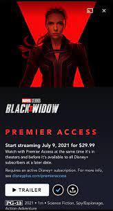 So, if you don't have a subscription, head to the website to sign up. Black Widow Premier Access Disney Disney Plus Allears Net