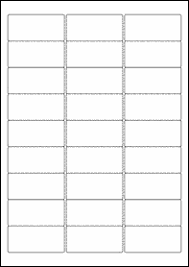 Custom label template & file conversion. 63 5mm X 29 6mm Blank Label Template Eu30161