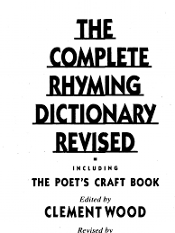 Someone went into an unlocked car on john street alley on aug. The Complete Rhyming Dictionary Pdf Metre Poetry Poetry