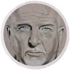 Peter Gabriel Greeting Card by David Briot