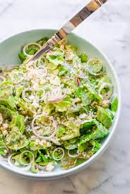 The Best Green Salad Recipe This Healthy Table Recipe Green Salad Recipes Lettuce Recipes Spring Salad