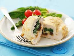 Hahnchenbrust Gefullt Mit Spinat Mozzarella Und G Rezept Rezepte Hahnchenbrust Mozzarella