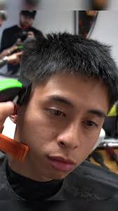 Jacob got a short textured haircut with a high taper after 10 years of  cutting his own hair! #haircut #taperfade #newhaircut #menshair  #menshaircut #taper