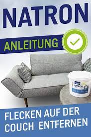 Der Fleck Auf Der Couch Hat Dich Schon Immer Genervt Sofa Reinigen Natron Reinigen