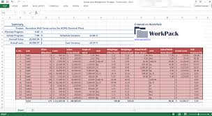 There is also some bill of quantities software like procore boq format includes sr. Excel Template For Earned Value Management In Construction Project Workpack