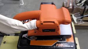 Obzor Lentochnoj Shlifmashiny Belt Sander Aeg Bbse 1100 Youtube