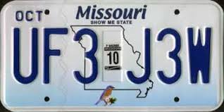 General Depravity The Best And Worst State License Plates Of The United States Missouri License Plate State License Plate