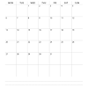 This blog also offers free printable calendar format for all months. 1