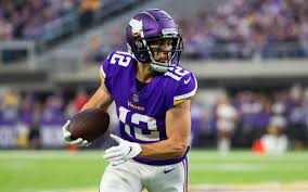 vikings receiver chad beebe stepping out of his fathers