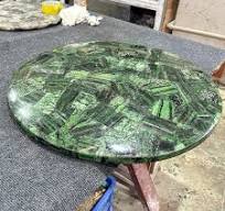 green jade table top