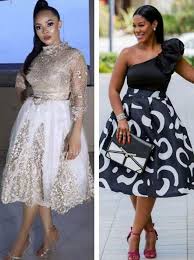 Latest Nigerian English Short Gown Styles For Wedding Guests 2020 Naijaglamwedding
