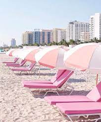 sweet dreams are made of this nationalpinkday millennialpink rg slssouthbeach national pink day millenial pink pink beach