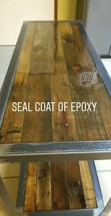 Epoxy On Custom Industrial Reclaimed Wood Table Vintageindustrialfurniture In 2020 Industrial Design Furniture Diy Industrial Furniture Custom Industrial Furniture
