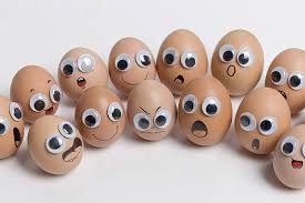 Funny face type cute eggs 12448 - Eggs, or related - Others