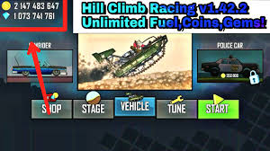 Hill climb racing mod apk (hacked) for android is one of the most frequently downloaded toys based on racing and physics (or its absence). Hill Climb Racing V1 42 2 Mod Apk Unlimited Fuel Coins And Gems Download Link