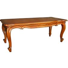 23d x 42w x 18h Queen Anne Coffee Table Mahogany Akd Furniture