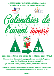 | à perpignan, nicolas répond aux appels de détresse des étudiants. Vif Secours Populaire Calendrier De L Avent Inverse Vif