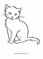 Touch device users, explore by touch or with swipe. Cat Coloring Pages
