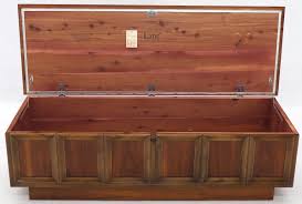 We have nearly a dozen finishes. Walnut Cedar Lined Mid Century Modern Hope Chest By Lane For Sale At 1stdibs