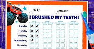 70 Memorable Tooth Brush Chart