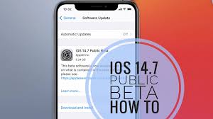 Apple ios 14.7 release date. How To Update Iphone To Ios 14 7 Public Beta