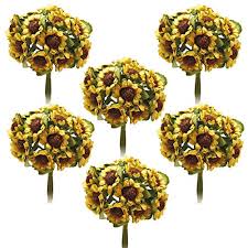 Segnaposto natalizi con mollette di legno. Stefanazzi 72 Pezzi Girasoli Di Carta Artificiali Decorazioni Bomboniere Fai Da Te Matrimonio Battesimo Segnaposto Con Fiori Finti Secchi E Con Mollette In Legno