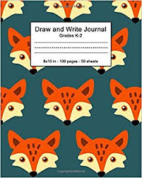 This is a quick pencil drawing of a red fox. Draw And Write Journal Pretty Red Fox School Exercise Workbook With Dotted Midline And Story Space Fun Primary Composition Notebook With 100 Pages For Grades K 2 Prints Penelope Happy 9798647495860 Amazon Com Books