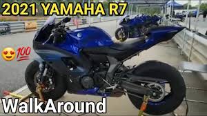2022 yamaha yzf r7 review 17 first track ride fast facts All New 2021 Yzf R7 Walk Around Video Youtube