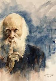 Charles Darwin Painting Painting Charles Darwin Original Art