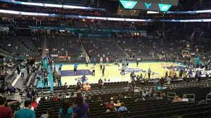 Spectrum Center Section 106 Row S Home Of Charlotte