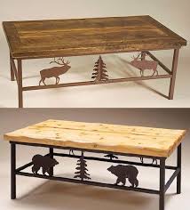 Rustic Profiles Coffee Table Design Your Own Buy At Lights In The Northern Sky Select Profiles For Your Western Cabin Or S Rustic House Home Decor Decor