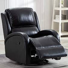 Shop For Swivel Rocker Recliner Chair Premium Pu Leather Glider Recliner Chair Reclining Chair Living Room Sofa Chair Manual Pull Contemporary Rocking Recli In 2020 Glider Recliner Chair Swivel Rocker