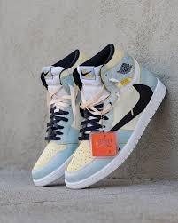 Jordan 1 Mid Patent Black White Gold On Feet Pin On Shoes