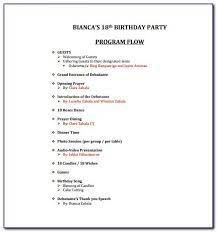 A birthday party program template was posted in may 8, 2017 at 3:47 pm. Birthday Party Event Program Template Vincegray2014