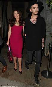 In the documents, tom is citing. Lisa Vanderpump Arm In Arm With Tokio Hotel S Bill Kaulitz After Dinner In Hollywood Daily Mail Online