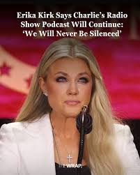 The 'Charlie Kirk Show' is not going anywhere. My husband's voice will live  on. The show will go on,” the Turning Point USA CEO says. Read more:  https://bit.ly/46YsMK4