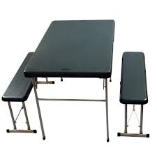 Lifetime 22401 folding camping table benches can fold and attach inside the table for easy storage and transport. Lifetime Recreation Table And Bench Set Outdoor Action Nz